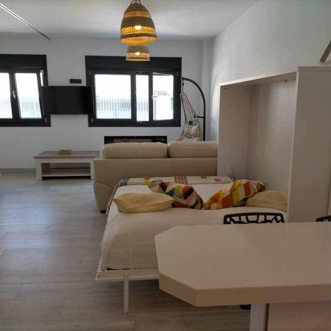 Acogedor apartamento en la playa de Cádiz Exterior foto