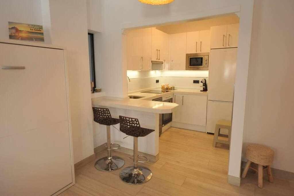 Acogedor apartamento en la playa de Cádiz Exterior foto